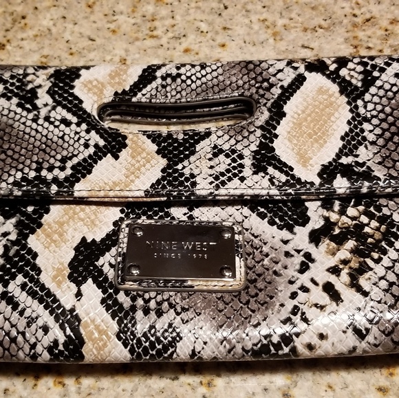 Snakeskin Clutch